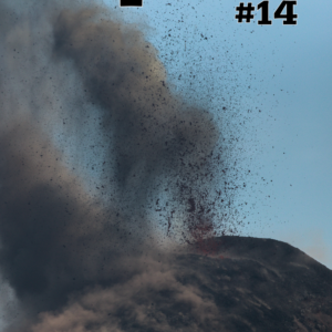 Couverture du numéro 14 de kīpuka : une explosion du Krakatoa.